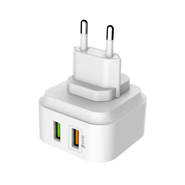 Carregador Tomada USB Celular C3 Tech UC-Q230WH