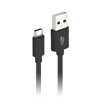 Cabo Celular USB Micro USB 1,0m 2A C3 Tech CB-M11