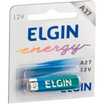 Pilha Alcalina Mini ELGIN A27 12V