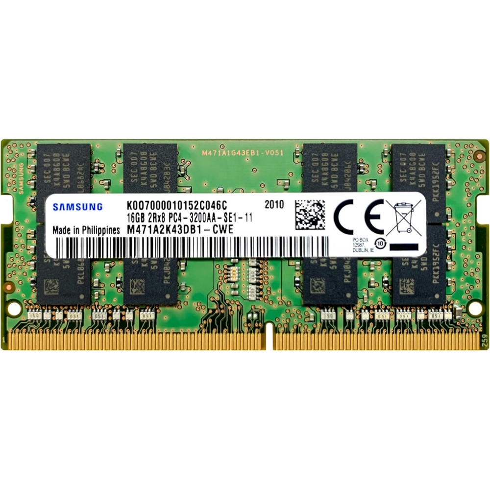 Memoria DDR4 16GB 3200Mhz Samsung para notebook