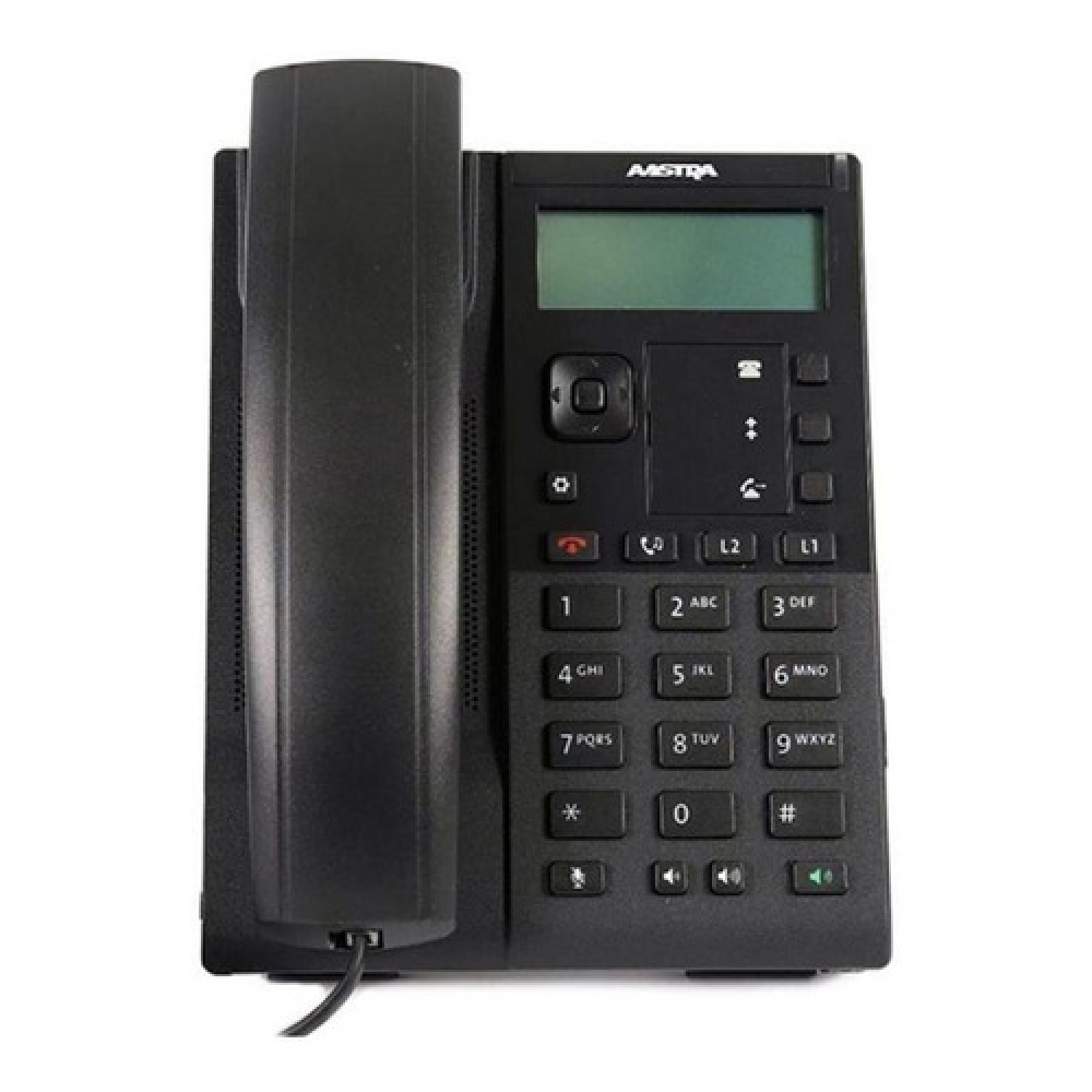 Kit com 5 Telefones Mitel/AASTRA 6863i SIP POE 2 Linhas 10/100 (Usados)
