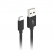 Cabo Celular USB C 2,0m 3A C3 Tech CB-C20 - Preto