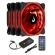 Kit Cooler Fan com 3un 120mm Rise Mode Aura RM-AU-02-RGB 12v