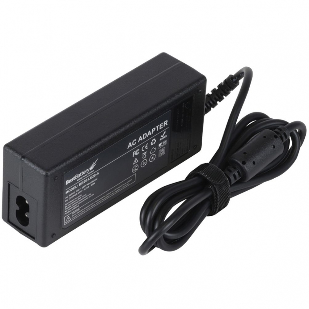 Fonte para notebook Lenovo 20V 3,25A 65W BB20-LE20-A (Tipo USB)