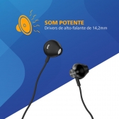 Fone de Ouvido Intra Auricular Philips Taue 101BK