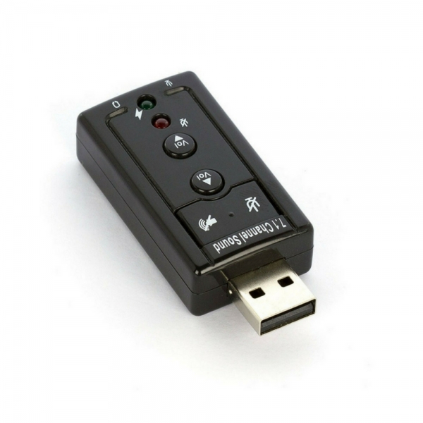 Adaptador de Placa de Som USB 7.1 ITBLUE