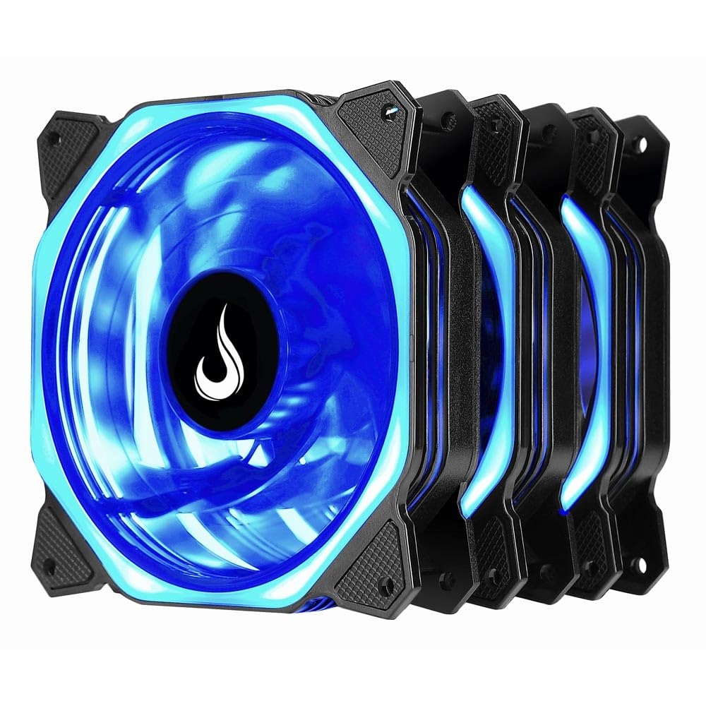Kit Cooler Fan com 3un 120mm Rise Mode Aura RM-AU-02-RGB 12v