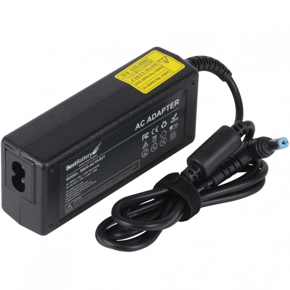 Fonte para notebook Acer 19V 3,42A 65W BB20-AC19-B21