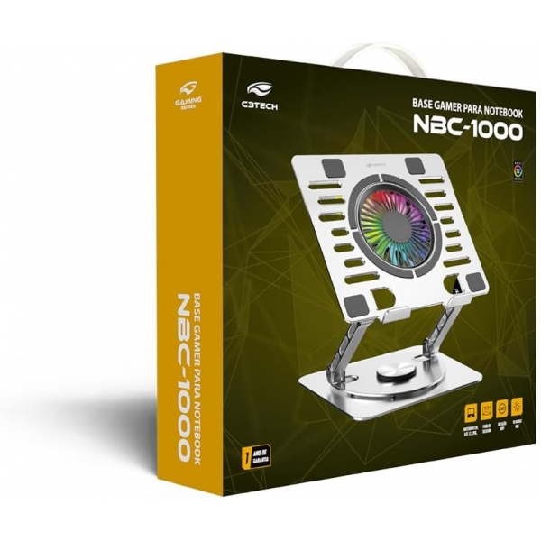Base Giratoria para notebook 17.3’ C3 Tech NBC-1000SI