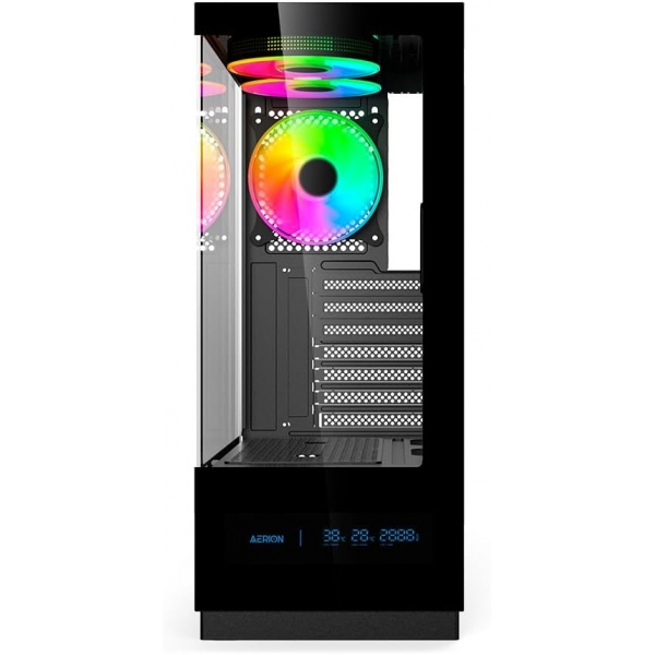 Gabinete Gamer ATX sem Fonte Aerion Arch Vision GAB130 - Preto