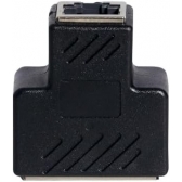 Emenda Conetor Divisor RJ-45 Metalica Pluscable LA-E20