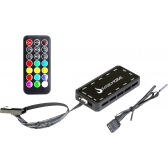 Kit Cooler Fan com 3un 120mm Rise Mode Laser RM-AU-05-ARGB 5v