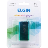Bateria Alcalina 9V Elgin 6LR61
