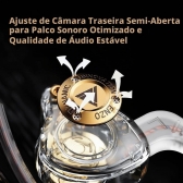 Fone de Ouvido Intra Auricular com microfone  QKZ Enzo Pro -P2