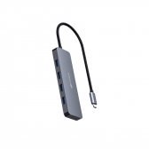 Hub USB C 3.0 4 Portas C3 Tech HU-C330GY