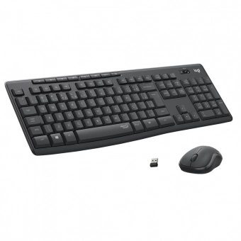 Kit Teclado e Mouse sem Fio Logitech MK295