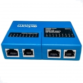 Testador de cabo RJ45 e RJ11 EXBOM Mini FEPRO-TR220