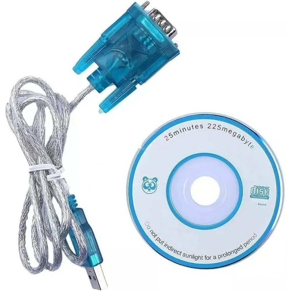 Cabo Adaptador USB X Serial DB9/ RS232 Knup KP-AD152