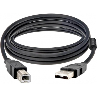 Cabo USB 2.0 Impressora AM X BM 3m Pluscable PC-USB3001