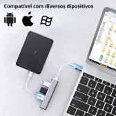 Hub Usb 4 Portas 2.0 USB Knup KP-HB503