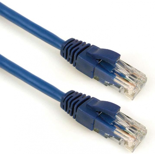 Cabo Rede Patch Cord CAT6 2,5m Pluscable ETH6U25BL Azul