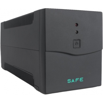 Nobreak UPS Safe 600VA Bivolt 1Bat 4Tomadas - Preto