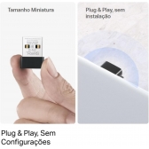 Adaptador USB Wireless AC650 Mercusys Ma20n Nano