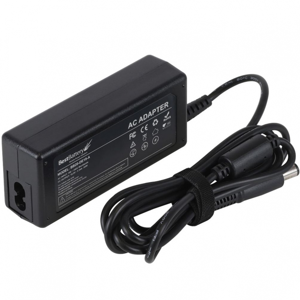 Fonte para notebook Dell 19,5V 4,62A 90W BB20-DE19-B (Pino Grosso)