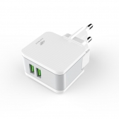 Carregador Tomada USB 2,4A Celular C3 Tech UC-215Wh