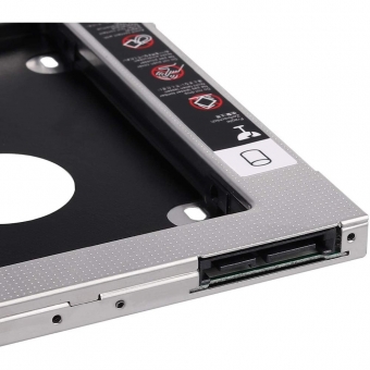 Adaptador Caddy 12,7mm Exbom HDCA-S127 para notebook (HD-DVDRW)