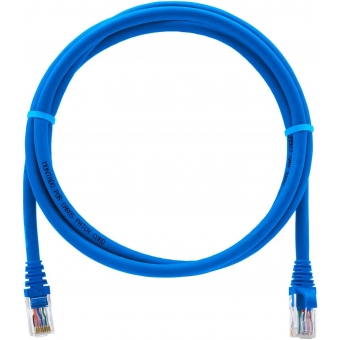 Cabo Rede Patch Cord CAT6 1,5m SOHOPLUS  U/UTP CMX Azul