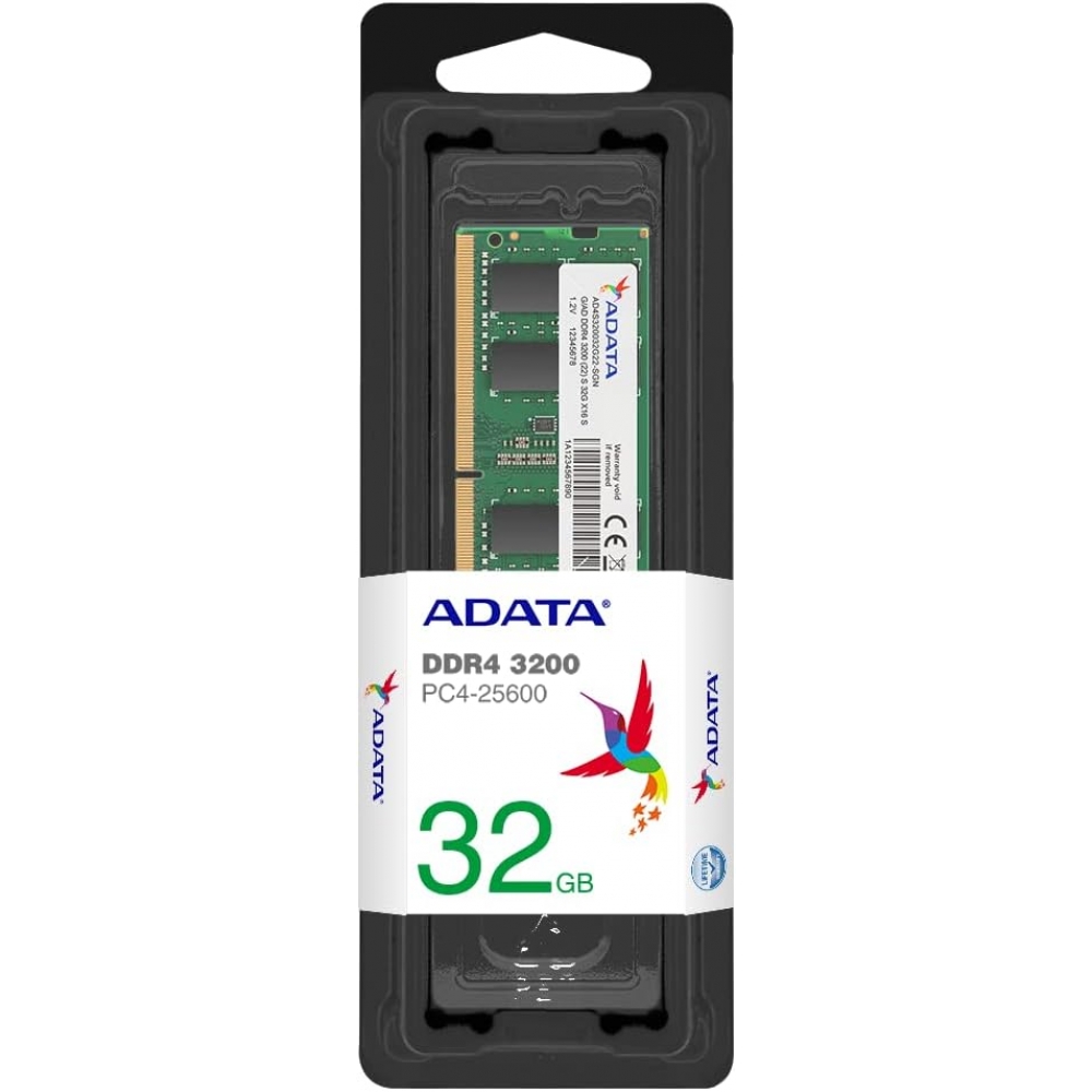 Memoria DDR4 32GB 3200Mhz Adata para Desktop