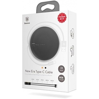 Cabo Celular USB C 0,9M Retratil Baseus Calep-C01