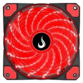 Cooler para Gabinete 12cm Rise Led Vermelho