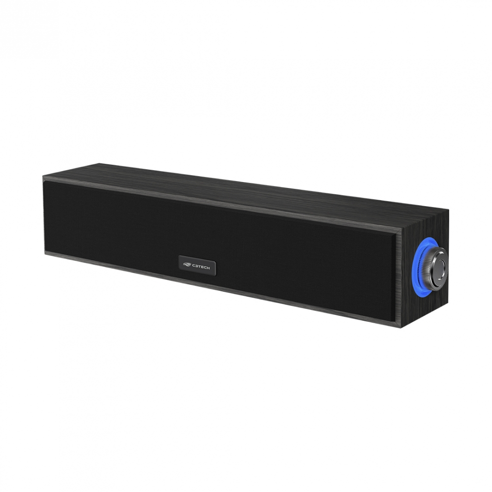 Caixa Som 2.0 Soundbar C3 Tech SB-30BK Preto
