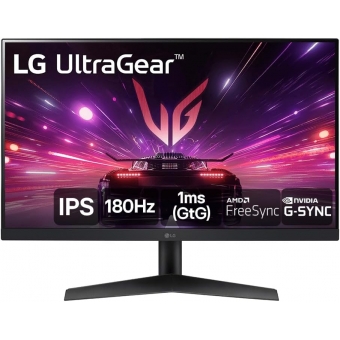 Monitor Gamer IPS Ultragear 24" Nvidia Full HD 180Hz LG 24GS60F