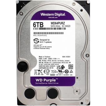 HD Sata 6TB  Western Digital Purple
