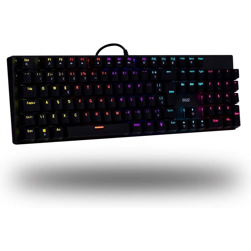 Teclado Mecanico Gamer Orion Essential Preto Switch Blue