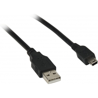 Cabo Usb 2.0 AM para Mini Usb 1,8m MaxPrint