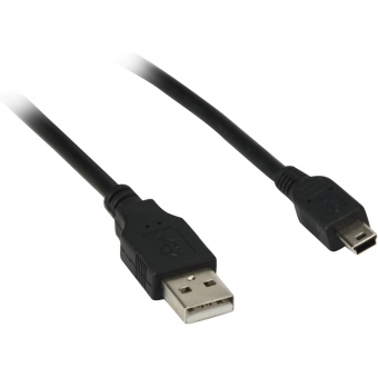 Cabo Usb 2.0 AM para Mini Usb 1,8m MaxPrint