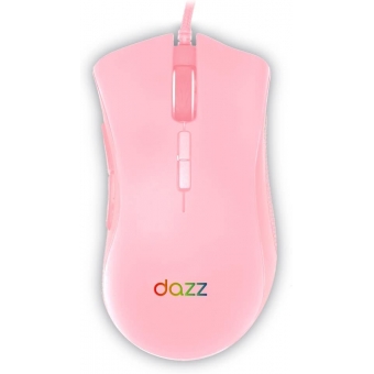 Mouse Gamer Dazz Mizard Rosa 12000Dpi