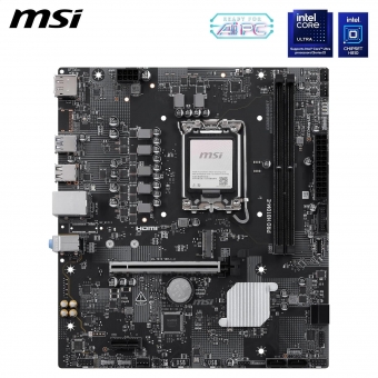 Placa Mae MSI PRO Series H810M-E DDR5 Intel LGA 1851 