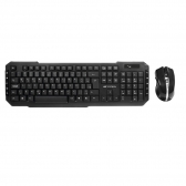 Kit Teclado Mouse sem Fio C3 Tech K-W40BK
