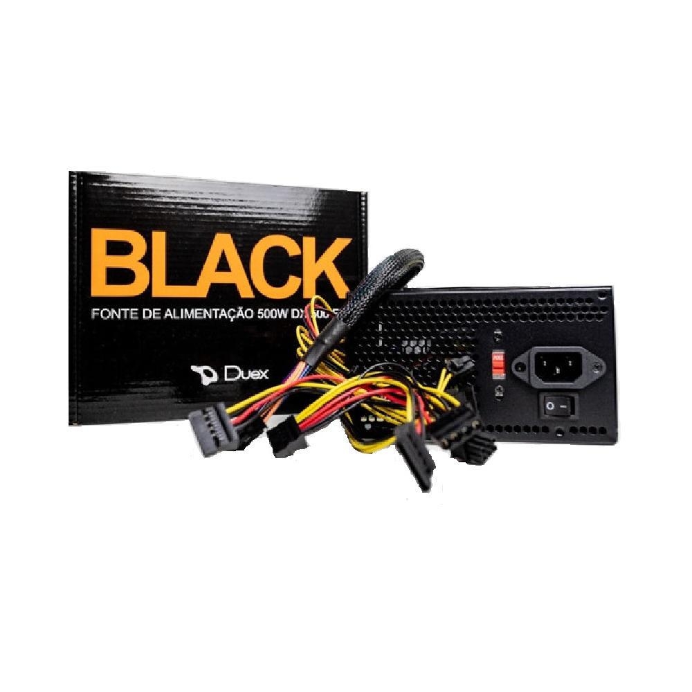 Fonte de alimentação ATX 500W DX500FSE Duex