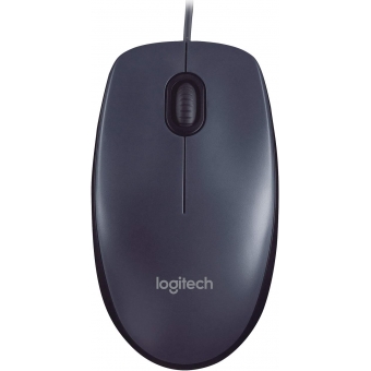 Mouse USB Logitech M90 - Preto