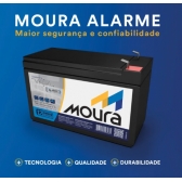 Bateria Estacionaria VRLA Moura12V Alarme
