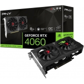 Placa de Vídeo RTX4060 8GB GDDR6 128Bits PNY OC VERTO XLR8