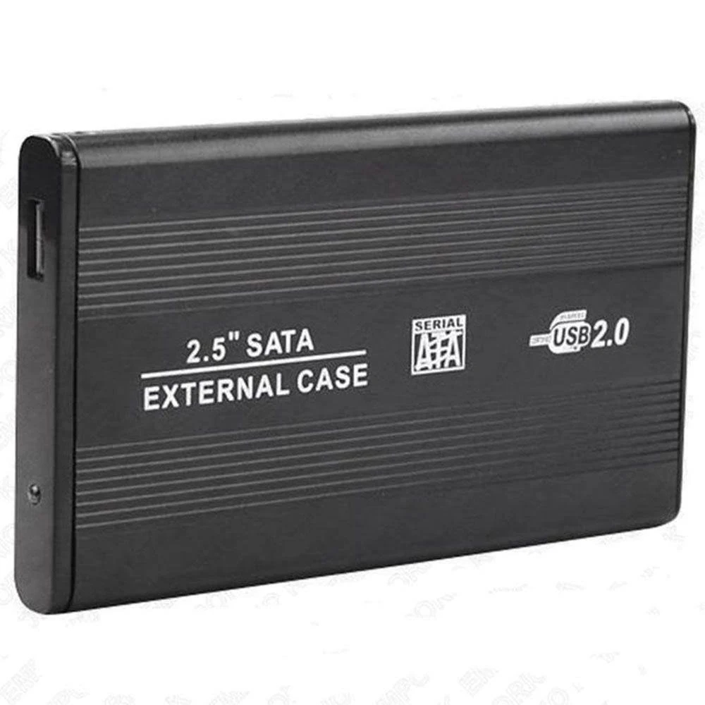 Gaveta Case HD Sata 2,5 USB 2.0 TSA Preto/Prata - CS-01
