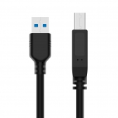 Cabo USB 3.0 para Impressora AM X BM 1,5m Pluscable USBBM3015
