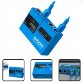 Testador de cabo RJ45 e RJ11 EXBOM Mini FEPRO-TR220